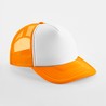 Kids' cap - MOD. B645b:Orange, 100% polyester, White, One Size